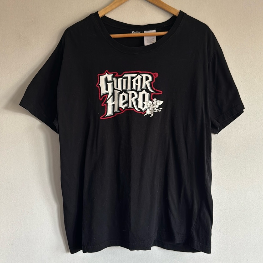 Vintage 2008 Guitar Hero T-Shirt / XL / Videogame Promo